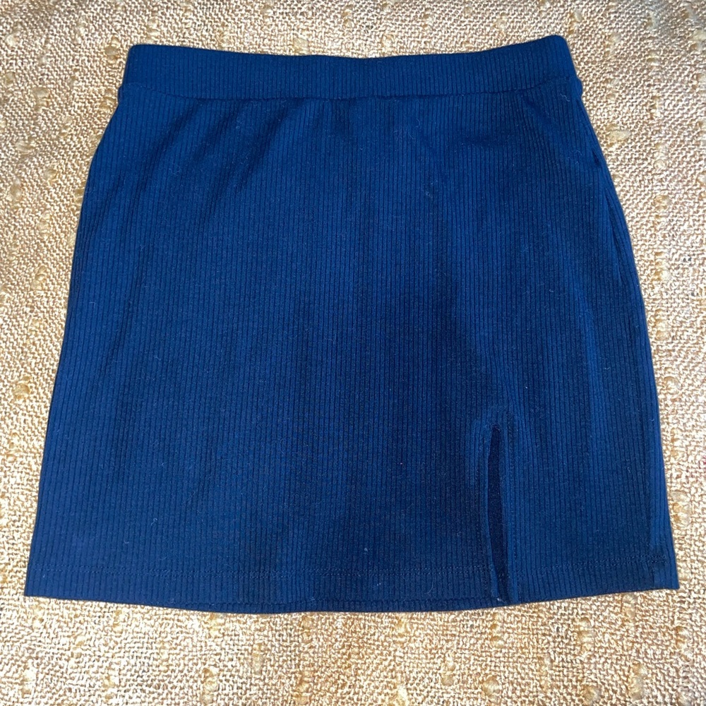forever 21 black mini skirt